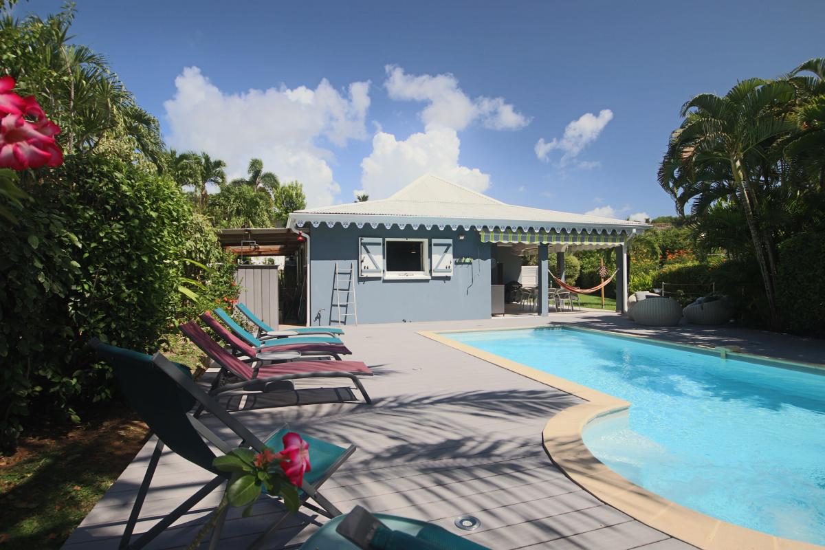 6 Location villa piscine le diamant Martinique_vue d ensemble